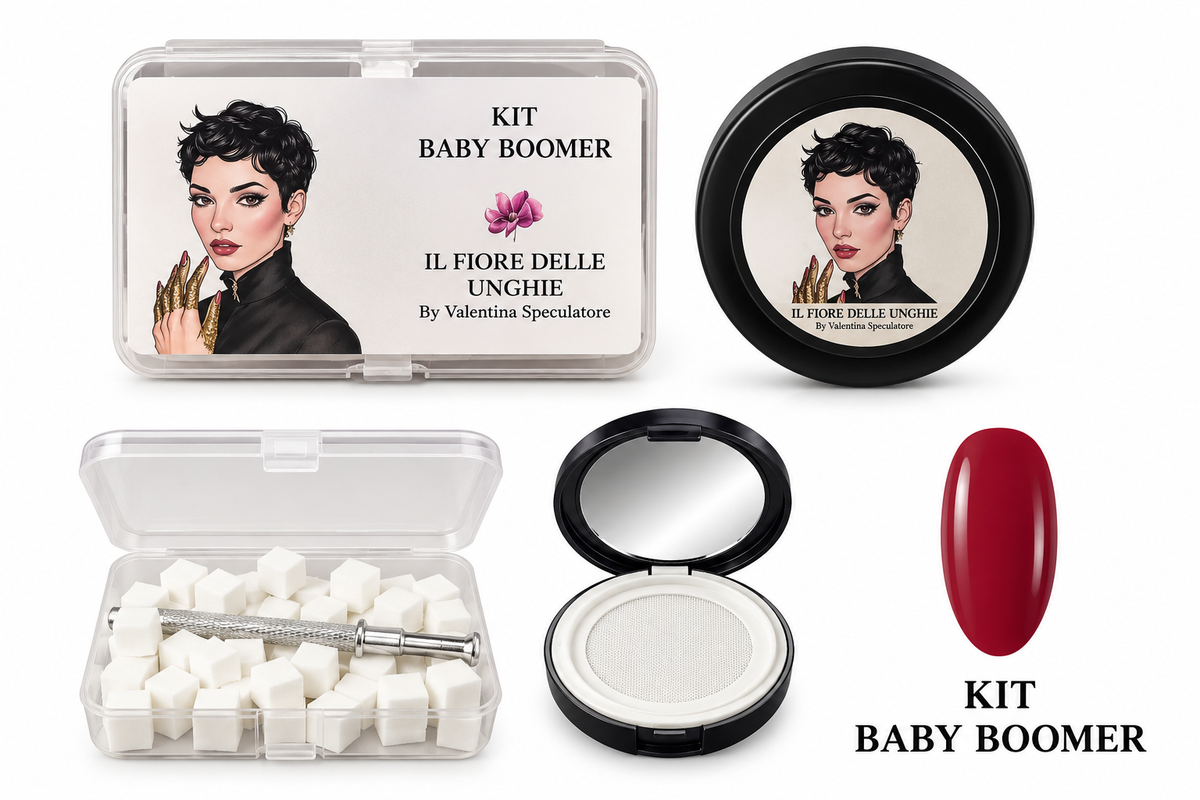 KIT BABY BOOMER ROSSO