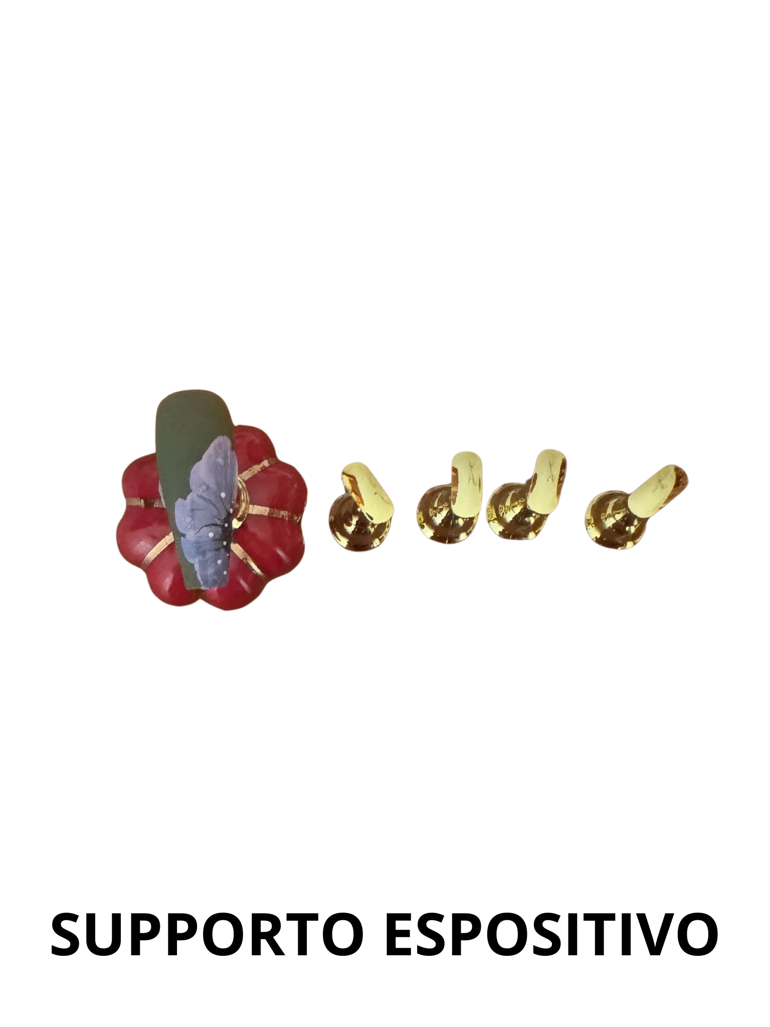 SUPPORTO ESPOSITIVO PER ARTE DI UNGHIE