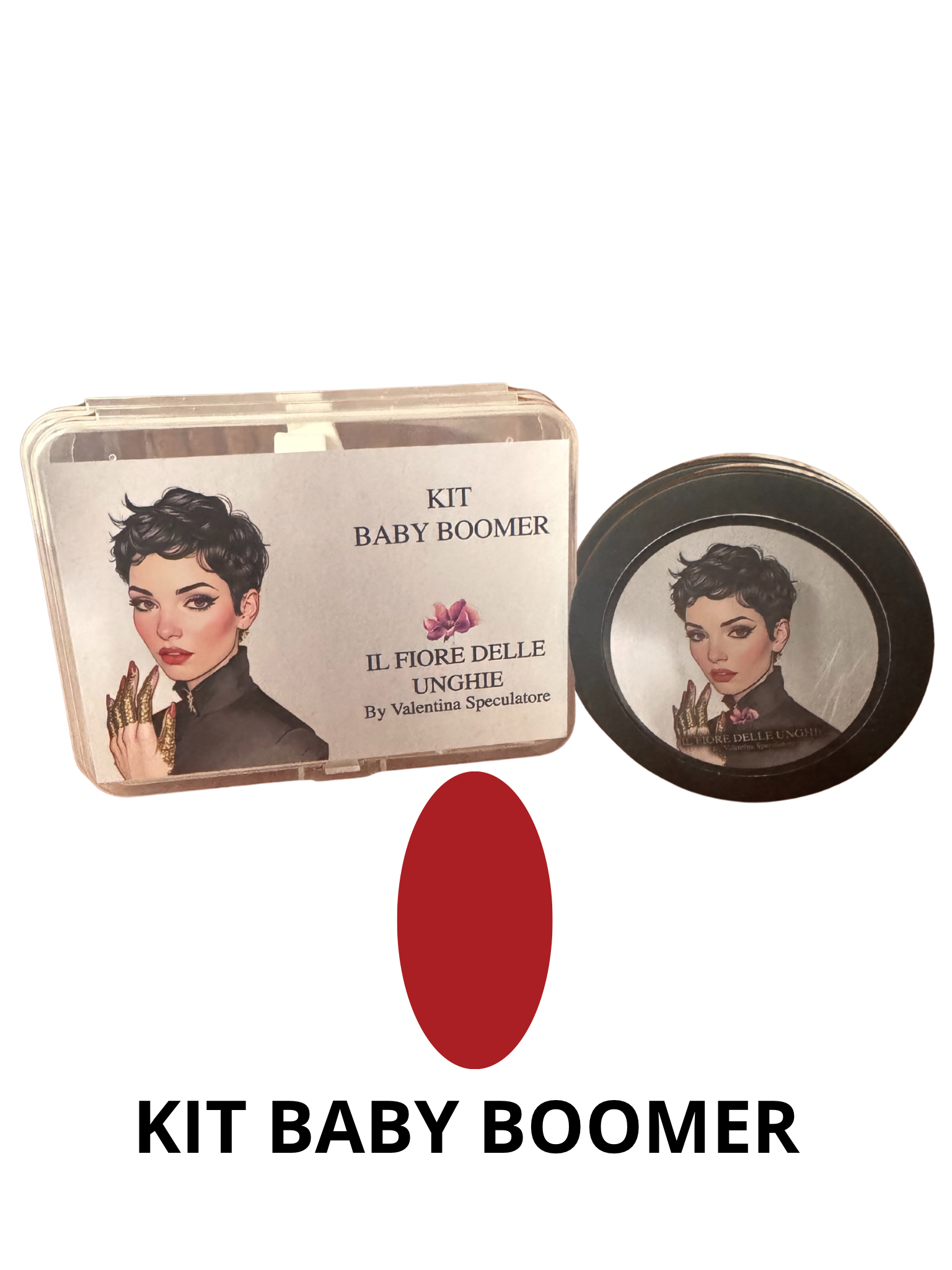 KIT BABY BOOMER ROSSO
